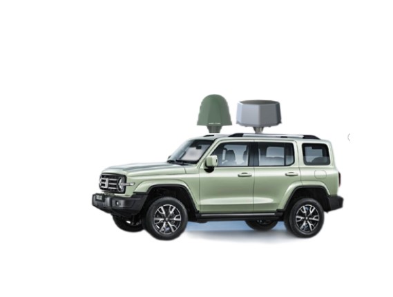  牡丹车载察打一体低空防御反制设备