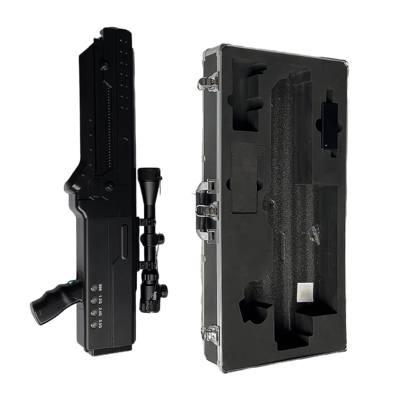  牡丹手持便携式枪型低空防御反制四通道A型