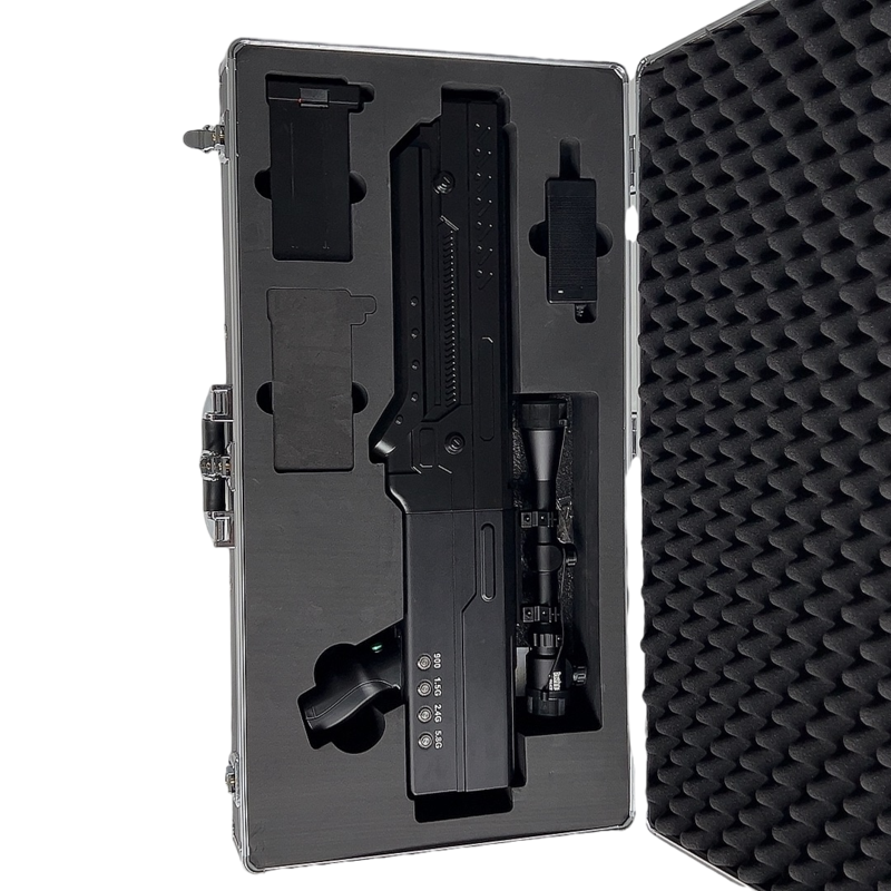  牡丹手持便携式枪型低空防御反制四通道B型