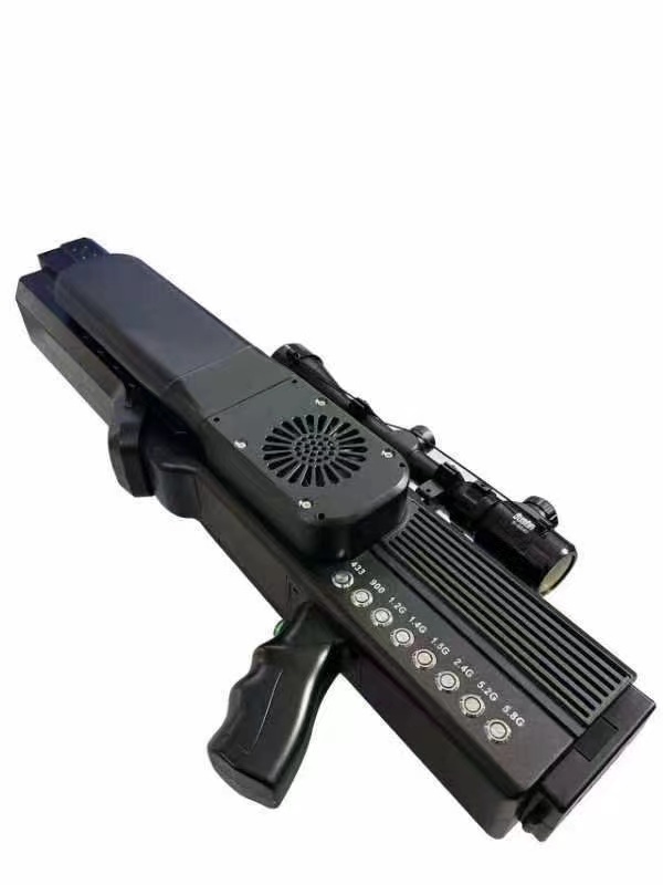  牡丹手持便携式枪型低空防御反制八通道